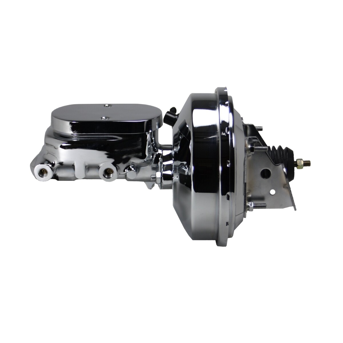 LEED Brakes Power booster kit 9 inch booster 1 inch flat top (Chrome)